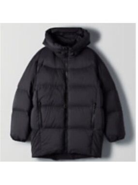 Aritzia TNA The Giga Puff Jacket Coat Black Size XXS